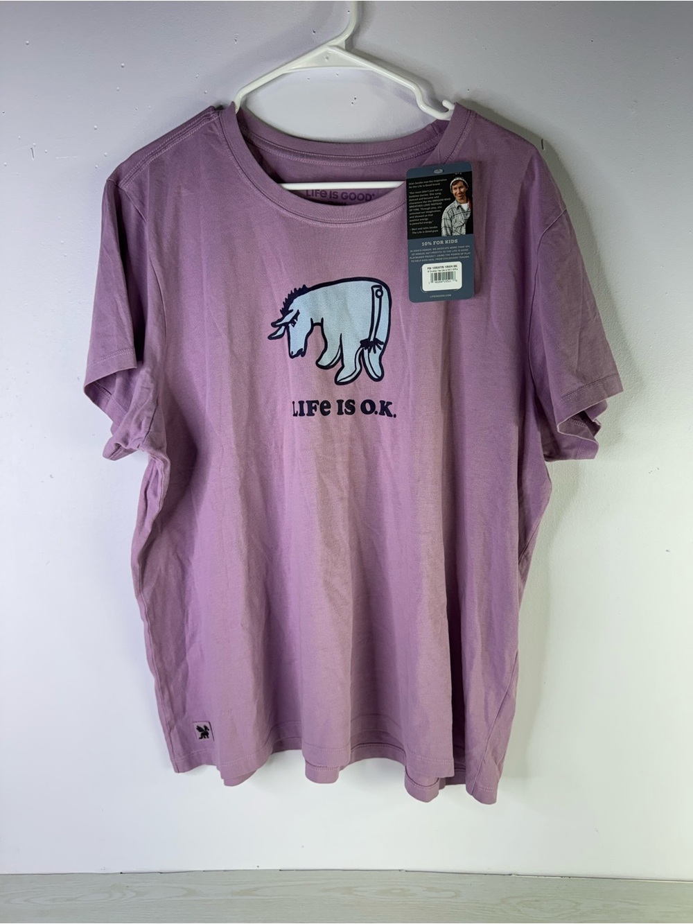Life is Good Women's Life is OK E Short Sleeve Tee size XXL